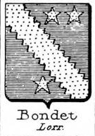 Bondet Coat of Arms / Family Crest 0
