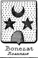Bonezat Coat of Arms / Family Crest 0