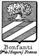 Bonfanti Coat of Arms / Family Crest 1