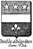 Bonfils Coat of Arms / Family Crest 2