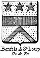 Bonfils Coat of Arms / Family Crest 3