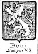 Boni Coat of Arms / Family Crest 4