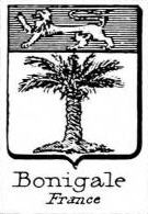 Bonigale Coat of Arms / Family Crest 0