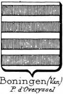 Boningen Coat of Arms / Family Crest 0