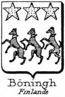 Boningh Coat of Arms / Family Crest 0