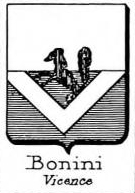 Bonini Coat of Arms / Family Crest 1