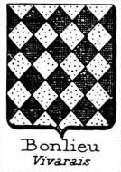 Bonlieu Coat of Arms / Family Crest 1