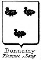Bonnamy Coat of Arms / Family Crest 0
