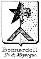 Bonnardell Coat of Arms / Family Crest 0