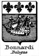 Bonnardi Coat of Arms / Family Crest 0