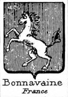 Bonnavaine Coat of Arms / Family Crest 0
