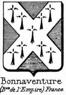 Bonnaventure Coat of Arms / Family Crest 0