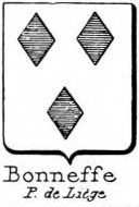 Bonneffe Coat of Arms / Family Crest 0