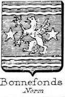 Bonnefonds Coat of Arms / Family Crest 0