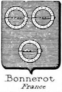 Bonnerot Coat of Arms / Family Crest 0