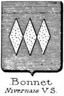 Bonnet Coat of Arms / Family Crest 15