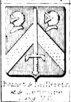 Bonnet Coat of Arms / Family Crest 17