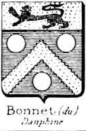 Bonnet Coat of Arms / Family Crest 20