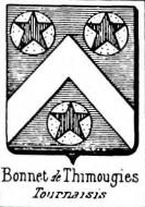 Bonnet Coat of Arms / Family Crest 26