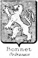 Bonnet Coat of Arms / Family Crest 4