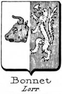 Bonnet Coat of Arms / Family Crest 8