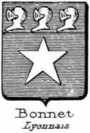 Bonnet Coat of Arms / Family Crest 9