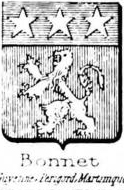 Bonnet Coat of Arms / Family Crest 10