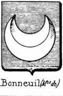 Bonneuil Coat of Arms / Family Crest 1