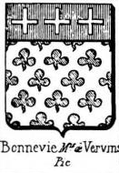 Bonnevie Coat of Arms / Family Crest 1