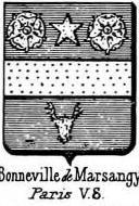 Bonneville Coat of Arms / Family Crest 2