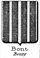 Bont Coat of Arms / Family Crest 2