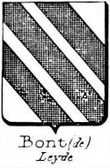 Bont Coat of Arms / Family Crest 3