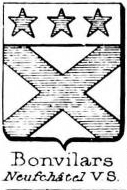 Bonvilars Coat of Arms / Family Crest 0