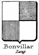 Bonvillar Coat of Arms / Family Crest 0