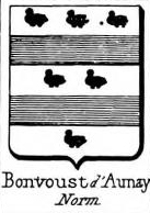Bonvoust Coat of Arms / Family Crest 0
