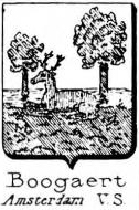 Boogaert Coat of Arms / Family Crest 1