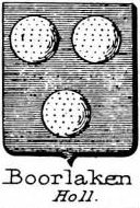 Boorlaken Coat of Arms / Family Crest 0