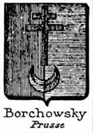 Borchowsky Coat of Arms / Family Crest 0