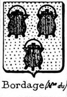Bordage Coat of Arms / Family Crest 1