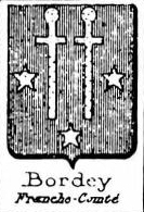 Bordey Coat of Arms / Family Crest 0