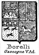 Borelli Coat of Arms / Family Crest 2