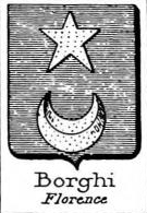 Borghi Coat of Arms / Family Crest 1