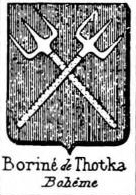 Borini Coat of Arms / Family Crest 1