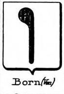 Born Coat of Arms / Family Crest 11