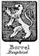 Borrel Coat of Arms / Family Crest 1
