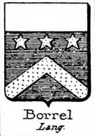 Borrel Coat of Arms / Family Crest 0