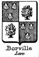 Borville Coat of Arms / Family Crest 0