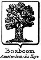 Bosboom Coat of Arms / Family Crest 0