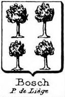 Bosch Coat of Arms / Family Crest 13