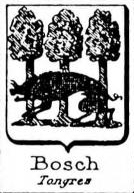 Bosch Coat of Arms / Family Crest 14